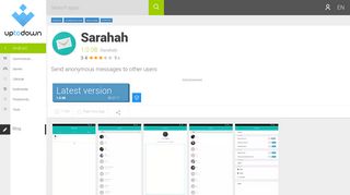 Sarahah 1.0.08 for Android - Download