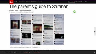 The parent's guide to Sarahah - CNN - CNN.com