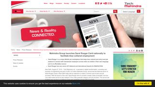 Mahindra Group launches Saral Rozgar Card nationally to facilitate ...