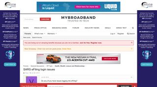 SARS eFiling login issues | MyBroadband