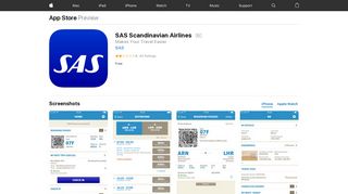 SAS Scandinavian Airlines on the App Store - iTunes - Apple