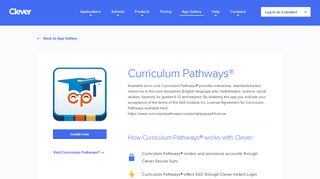 Curriculum Pathways® - Clever application gallery | Clever