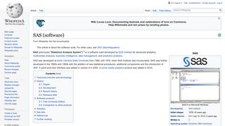 SAS (software) - Wikipedia