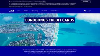EuroBonus credit card - Scandinavian Airlines