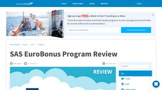 SAS EuroBonus Program Review - RewardExpert.com
