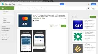 SAS EuroBonus World Mastercard - Apps on Google Play