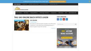 sas online back office login Archives | A Digital Blogger