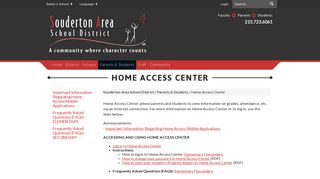 Home Access Center - Souderton Area School District