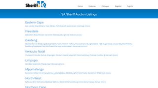 SA Sheriff Auction Listings