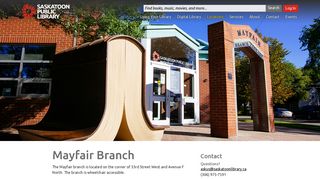 Mayfair Branch - Saskatoon Public Library