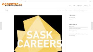 saskcareers.ca - Navigating your Future! — edcentre.ca