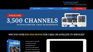 Watch online TV on Your PC with SatelliteDirect - Over 3,500 HD ...