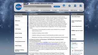 Online Training - NASA Shared Services