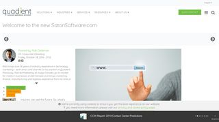 Welcome to the new SatoriSoftware.com | Quadient