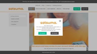 Existing customers | Satsuma Loans