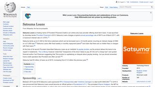 Satsuma Loans - Wikipedia