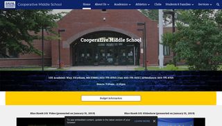 Cooperative Middle School - Google Sites