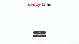 saucydates.com: Login & Signup