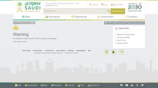 Saudi - National Portal - Login