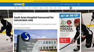 Sault Area Hospital honoured for conversion rate - SooToday.com