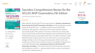 Saunders Comprehensive Review for the NCLEX ... - Evolve - Elsevier