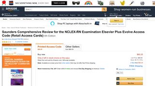 Saunders Comprehensive Review for the NCLEX-RN ... - Amazon.com