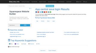 App central sava login Results For Websites Listing - SiteLinks.Info