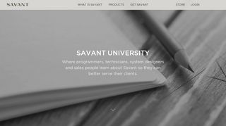 Savant University | Savant