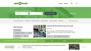 Online Shopping Archives - Save-On-Foods