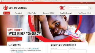 Save the Children: Official USA Website