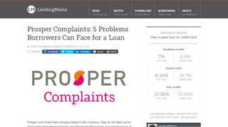 Prosper Complaints: 6 Problems Borrowers Face for a Loan