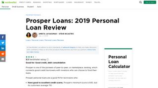 Prosper Loans: 2019 Personal Loan Review - NerdWallet
