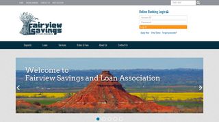 Welcome to Fairview Savings and Loan Association