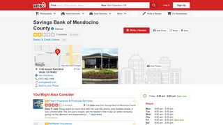 Savings Bank of Mendocino County - Banks & Credit Unions - 1100 ...