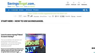 Start here - How to use SavingsAngel - SavingsAngel.com