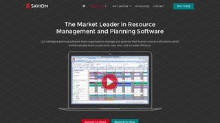 Resource Management Software Tool - Saviom