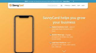 SavvyCard – The Lead Development Platform