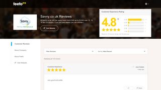 Savvy.co.uk Reviews - Feefo