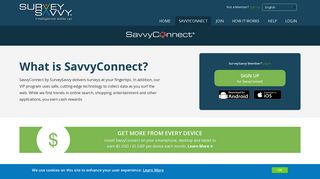 SavvyConnect® | SurveySavvy