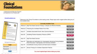 Clinical Foundations Test Center - SaxeTesting.com