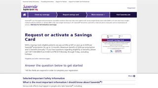 NovoCare | Savings Card for Saxenda® (liraglutide) injection 3 mg