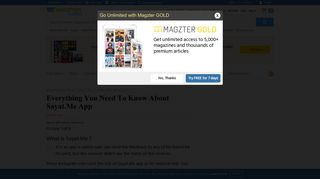 Everything You Need To Know About Sayat.Me App - Magzter