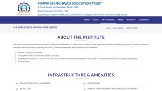 sb patil public school-cbse (sbpps) - pimpri chinchwad education trust