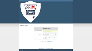 Please login - Member SB1M