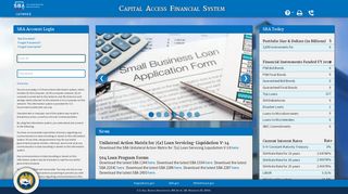 Capital Access Financial System