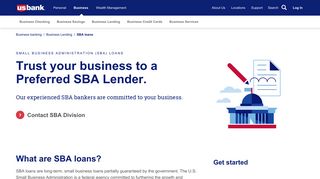 SBA loans | U.S. Bank