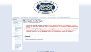 SBAC portal - teacher login - SBAC2 - Google Sites