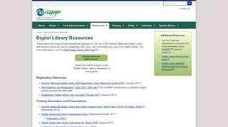 CAASPP Digital Library Resources