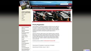 Priority Registration - Santa Barbara City College
