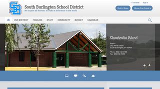 SBHS Home Page Links - South Burlington School District